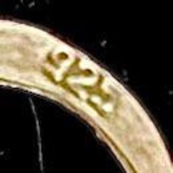 APF Sterling 925 Heart Filigree 1” Dangle Earrings - Picture 5 of 6